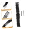 BUTIFULSIC 8pcs Black Cabinet Pulls with Elegant Crystal Design Easy to Install Wardrobe Handles for Dressers and Kitchen Cabinets Multipurpose Drawer Pulls for Home Decor view 4