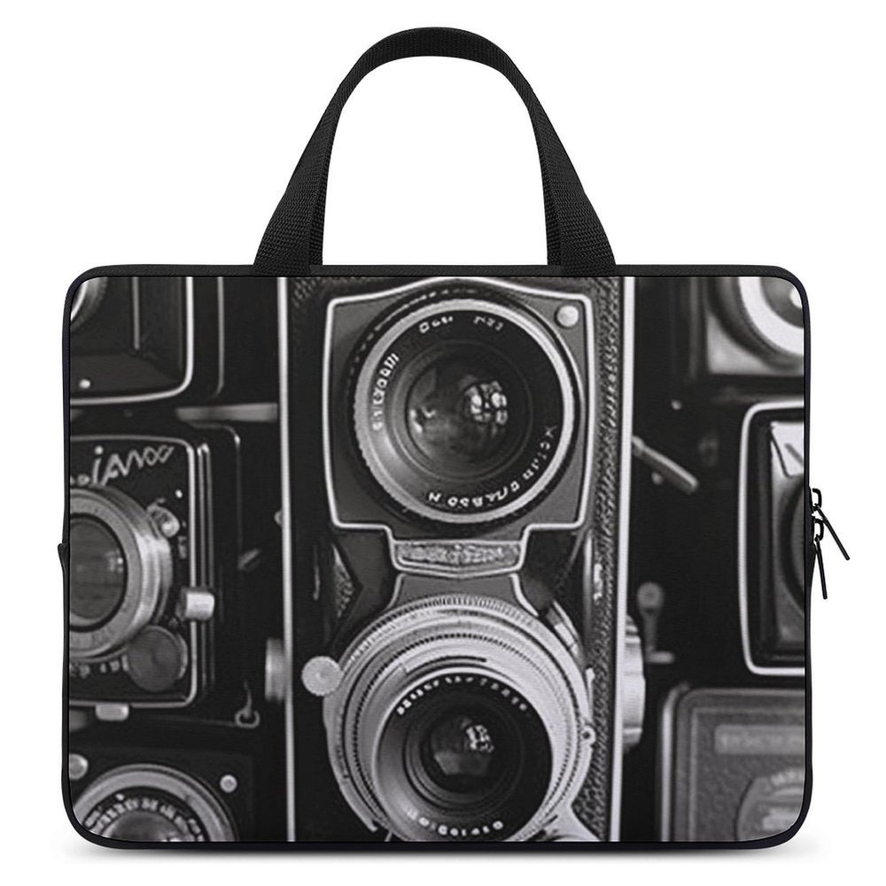 Laptop Case Sleeve 10inch Shockproof Laptop Case Vintage Camera Laptop Sleeve Carrying Case