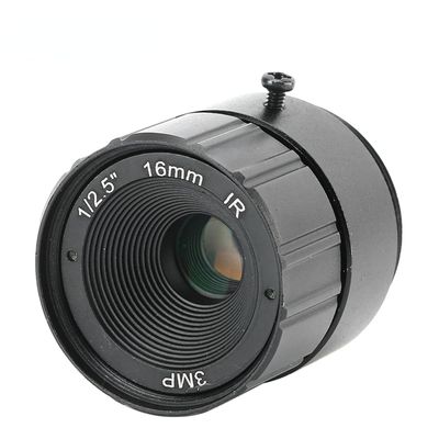 Kuuleyn CCTV Fixed Lens Camera Lens,16mm 3MP Camera Lens,CS-Mount Lens, Mount Security Surveillance Camera CS High Definition for CCTV