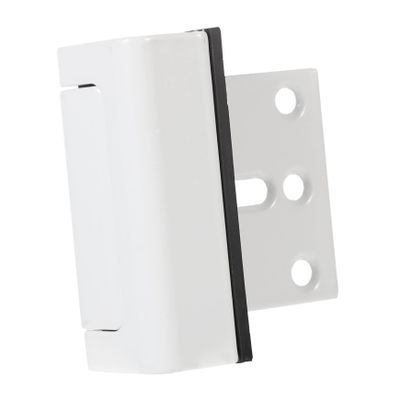 ANDRESLAD Boy Girl Safety Door Lock Latch Easy Install Security Lock for Home Reinforced Design Prevents Unauthorized Entry for Interior Doors White Aluminum Alloy