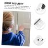 ANDRESLAD Boy Girl Safety Door Lock Latch Easy Install Security Lock for Home Reinforced Design Prevents Unauthorized Entry for Interior Doors White Aluminum Alloy view 2