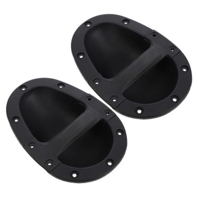 LIFKICH 2pcs Stage Speaker Cabinet Handles Recessed Mount Handle Cabinet Grip Audio Accessories Replacement