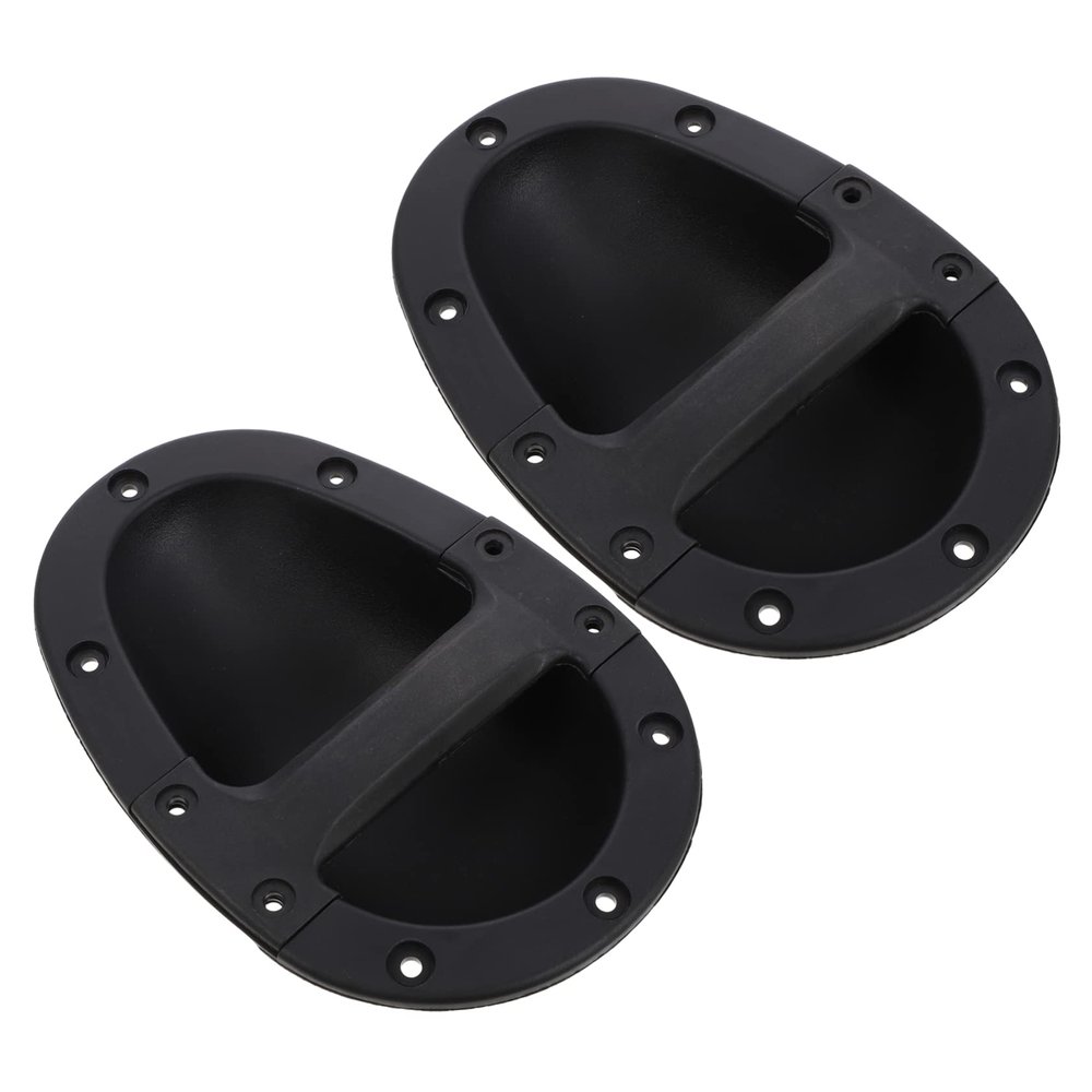 LIFKICH 2pcs Stage Speaker Cabinet Handles Recessed Mount Handle Cabinet Grip Audio Accessories Replacement