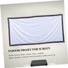 TINEASUR Portable Projector Screen Anti-Crease Cloth for Home Theater and Easy Installation with Hooks for Weddings Schools and Presentations view 3