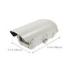 BUTIFULSIC Outdoor Camera Cover for Security Cameras Shield for Rain and Sun Easy Installation Scientific Design view 4