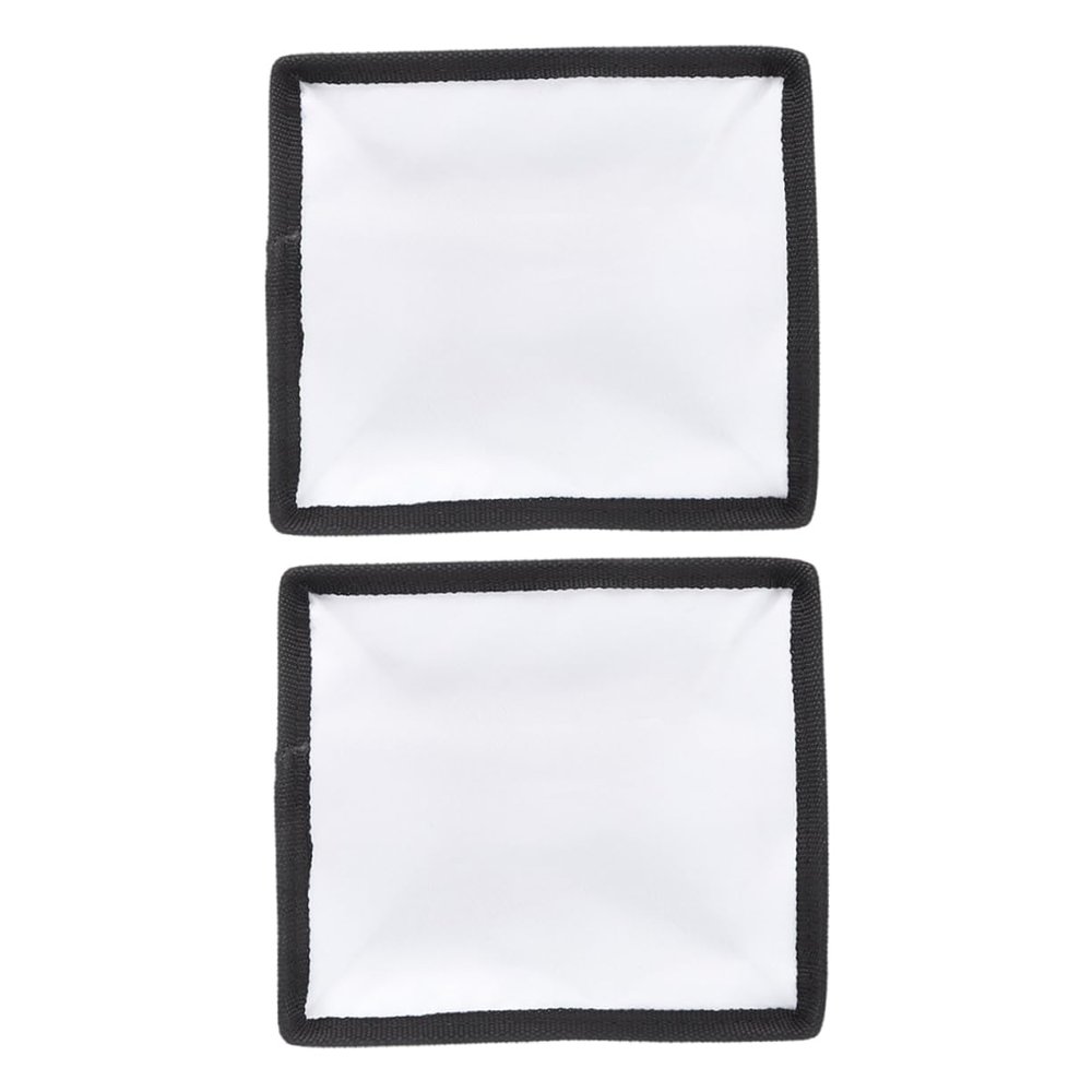 TINEASUR 2pcs Flash Diffuser Light Sock for Strobe and Photography Soft Light Cover for Portrait and Wedding Photography Easy to Install and Portable