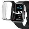 ID208 Plus Smart Watch Case,Lamshaw Soft All Around TPU Case with Screen Protector Compatible for Quican/ENOMIR/Tensky/Fitpolo/Aeac/WMK/Konitee/VRPEFIT ID208 Plus Smart Watch-1.8" (Black+Rose Gold) view 3