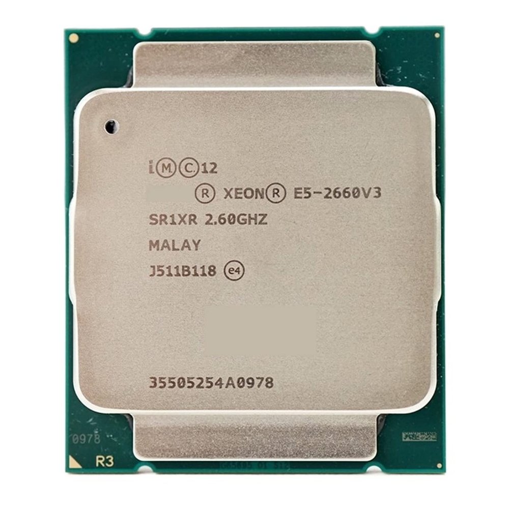 CPU Xeon Processor E5 2660 V3 CPU 2.6G Serve LGA 2011-3 E5-2660 V3 2660V3 PC Desktop Processor CPU for X99 Motherboard