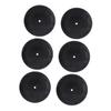 Decorative Vinyl Record Ornaments 6Pcs Plastic Retro Black Wall Decor view 1