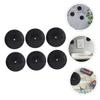 Decorative Vinyl Record Ornaments 6Pcs Plastic Retro Black Wall Decor view 3