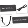 BESPORTBLE 2pcs Hard Hat Chin Strap Elastic Helmet Accessory for Rugby Baseball Outdoor Sports Chin Protective Strap High view 2