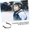BESPORTBLE 2pcs Hard Hat Chin Strap Elastic Helmet Accessory for Rugby Baseball Outdoor Sports Chin Protective Strap High view 3