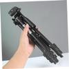 CAXUSD Mini Tripod for Camera Projector Section Live Streaming Bracket for Outdoor Use and Fishing Black view 4