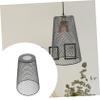 Levemolo Hanging Metal Lamp Shade Decorative Mesh Pendant Light Cover for Dining Kitchen Cafe and Home Durable Iron Material Cozy Atmosphere Easy to Install view 2