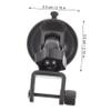 FELTECHELECTR 1set Dash Cam Suction Mount Ball Adapter Vacuum Cup Holder Compatible Dash Cameras for Vehicle Dvr and Navigation Use view 4