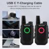Ciphersmesh CAP302 Walkie Talkies Long Range Rechargeable with Earpieces view 2