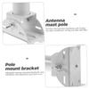 MUCKLILY 2pcs Adjustable Antenna Mounting Pole Outdoor Installation Bracket for Wireless Wall-Mounted Elevation Support for Point view 2
