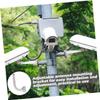 MUCKLILY 2pcs Adjustable Antenna Mounting Pole Outdoor Installation Bracket for Wireless Wall-Mounted Elevation Support for Point view 3