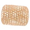 ROMISBABA Woven Pendant Lamp Shade Handmade Rustic Chandelier Cover for Room Bedroom and Dining Areas Easy to Install Softens Bright Light Lightweight Design view 1