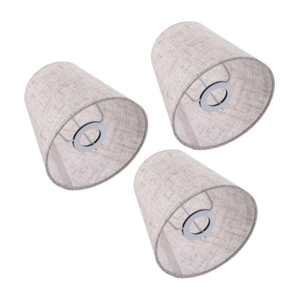 BUTIFULSIC 3pcs Lampshade for Table Lamp Soft Light Lampshade Covers Decorative Lamp Shades