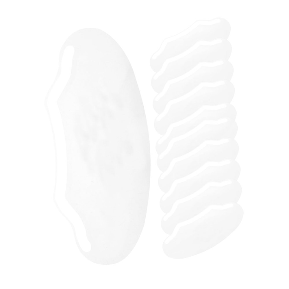 FOMIYES 50pcs Salon Eye Shields Hair Cut Eye Visor Makeup Shield Comfort Fit Gentle Skin Protection Visor