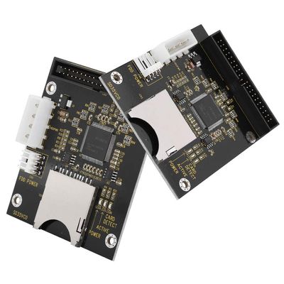 Nurnesy SD Memory Card to 3.5 40Pin Male IDE Hard Disk Drive Adapter Secure Digital Converter
