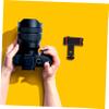OSALADI Rotation Phone Mount Adapter for Tripod Camera Hot Shoe Phone Holder Clip Compatible Smartphones and for Photography and Filming view 2