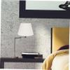 QUMIIRITY Modern Linen Table Lamp Shade Versatile Desk Light Cover for Home Bedroom and Office Durable Easy to Install Lightweight Design view 3