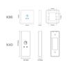 5-20m Infrared Induction Access Control Switch/Exit Button/LED Lamp/Touch Free (K50B) view 2