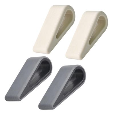 CAXUSD 4pcs Adjustable Laptop Riser Stand for Desk Ergonomic Heightening Support Holders for Laptops Cooling Design Durable Material White Black