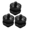 KICHOUSE 3pcs Hot Shoe Conversion Screw Tripod Screw Adapter Flash Shoe Mount for DSLR Camera Rig Supply view 1