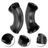 ARTIBETTER 2pcs Sound Guide Accessories Speaker Cabinet Air Ports Curved Port Tubes for Car Audio Easy Install view 2