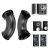 ARTIBETTER 2pcs Sound Guide Accessories Speaker Cabinet Air Ports Curved Port Tubes for Car Audio Easy Install view 3