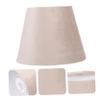 WOONEKY Chic Desk Lamp Lampshade Cover Elegant Velvet Fabric Light Accessory for Table and Floor Lamps Easy to Install Fit for Bulbs view 4
