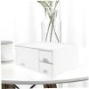 ARTIBETTER Elevated Shelf for Computer Monitor Riser White Multifunctional Office Storage view 4