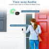 130Wide Angle-Lens & Dual Power ModeOutdoor CCTV Security Camera System with 2-Way Audio,8.0MP IP Wired Security Cameras,Home Surveillance Video Equipment with 4K NVR view 2