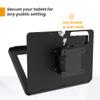 Beelta Tablet Wall Mount Compatible with Samsung Galaxy Tab A11+, Tab A9+, Anti Theft with Lock, All Metal, Tiltable - BSW101BJ view 4