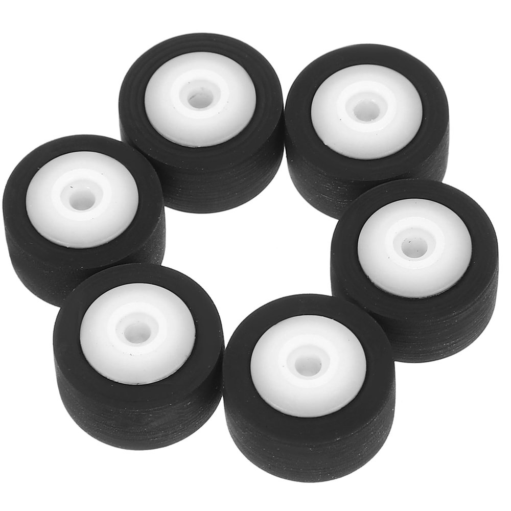 Homoyoyo 6pcs Pinch Roller for Tape Recorders and Radios Bearing Rollers for Easy Repair and Maintenance of Cassette Players and Audio Devices