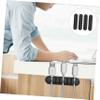 CAXUSD 4pcs Adhesive Cord Organizers Silicone Tabletop Cable Holders for USB Wires Lightweight and Compact Design for Home Office and Travel Use view 4