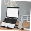 MERRYHAPY Laptop Stand with Phone Holder Portable Desktop Riser for Ergonomic Use Lightweight Design for Home Office Travel Compatible with All Laptops view 4