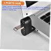 ARTIBETTER 2pcs USB Hub Splitter Adapter Port Multi Hub for Laptop and Computer Expansion Cable for Data Transfer and Charging view 4