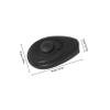 Silicone Ear Covers 3 Pairs for Hair Dye, Black view 2