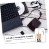 ARTIBETTER Laptop DVD Drive External DVD Cd Burner USB Type-c Optical Disk Portable for Travel view 2