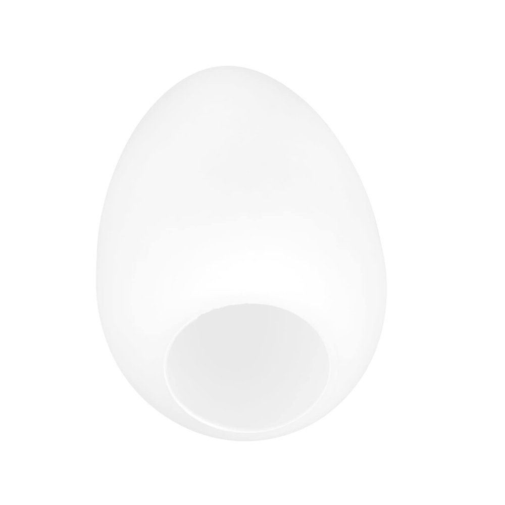 QUMIIRITY Frosted Glass Lampshade Water Drop Shaped Creative Light Cover Decor for Bedroom