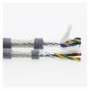 Communication Equipment 100meters Twisted Pair Shielded Cable 24 AWG 2-8 cores towline Cable PVC Soft Wire Bending and Corrosion Resistant Copper Wire Wire and Cable(4 cores) view 2
