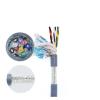 Communication Equipment 100meters Twisted Pair Shielded Cable 24 AWG 2-8 cores towline Cable PVC Soft Wire Bending and Corrosion Resistant Copper Wire Wire and Cable(4 cores) view 4