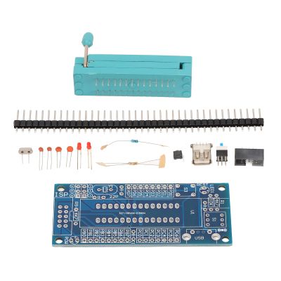 16pcs Set Development Board Development Board Kit, Set Kit 2.91 X 1.34in AVR Small System for ATMEGA8 Electronic Component