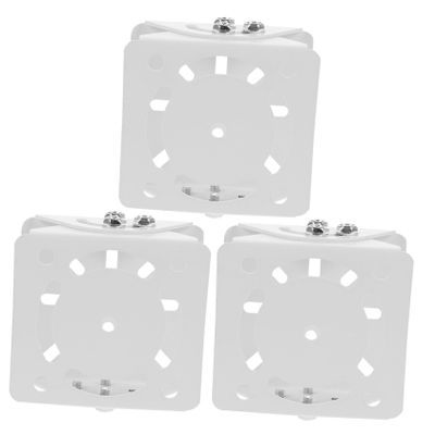 jojofuny 3pcs Camera Fix Bracket Mounting Bracket for Security Camera Ceiling Mount