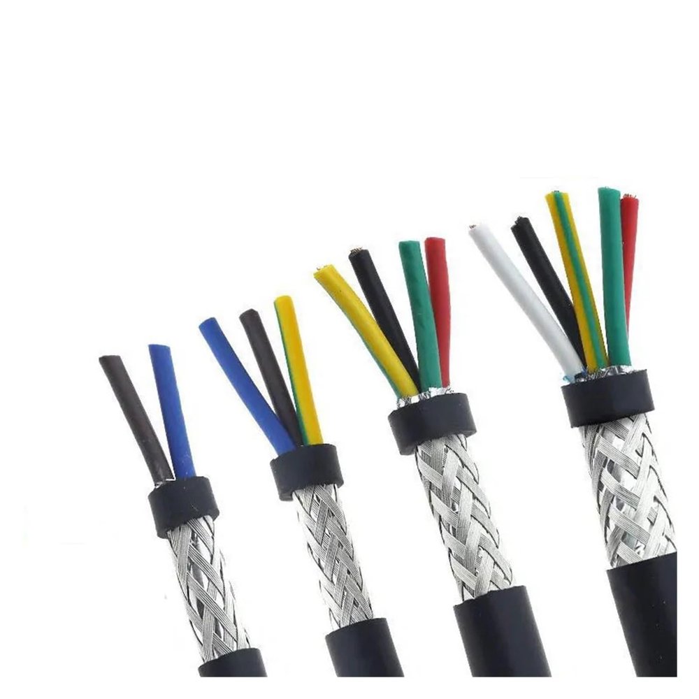 Communication Equipment Shielded Cable 17 16 AWG/1.0 1.5 MM 2 34 5 6 8 10 12 core 5meters Pure Copper RVVP Shielded Wire Control Cable UL2547 Signal wir Wire and Cable(17 AWG 5M,10 Core)