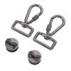 ARTIBETTER 1set Camera Shoulder Strap Connectors Heavy Duty Screws and Hooks Quick Release for Compatible Camera Straps Lightweight view 1